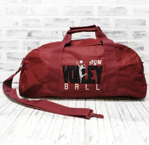 Personalized Volleyball Custom Color with Black Travel Bag