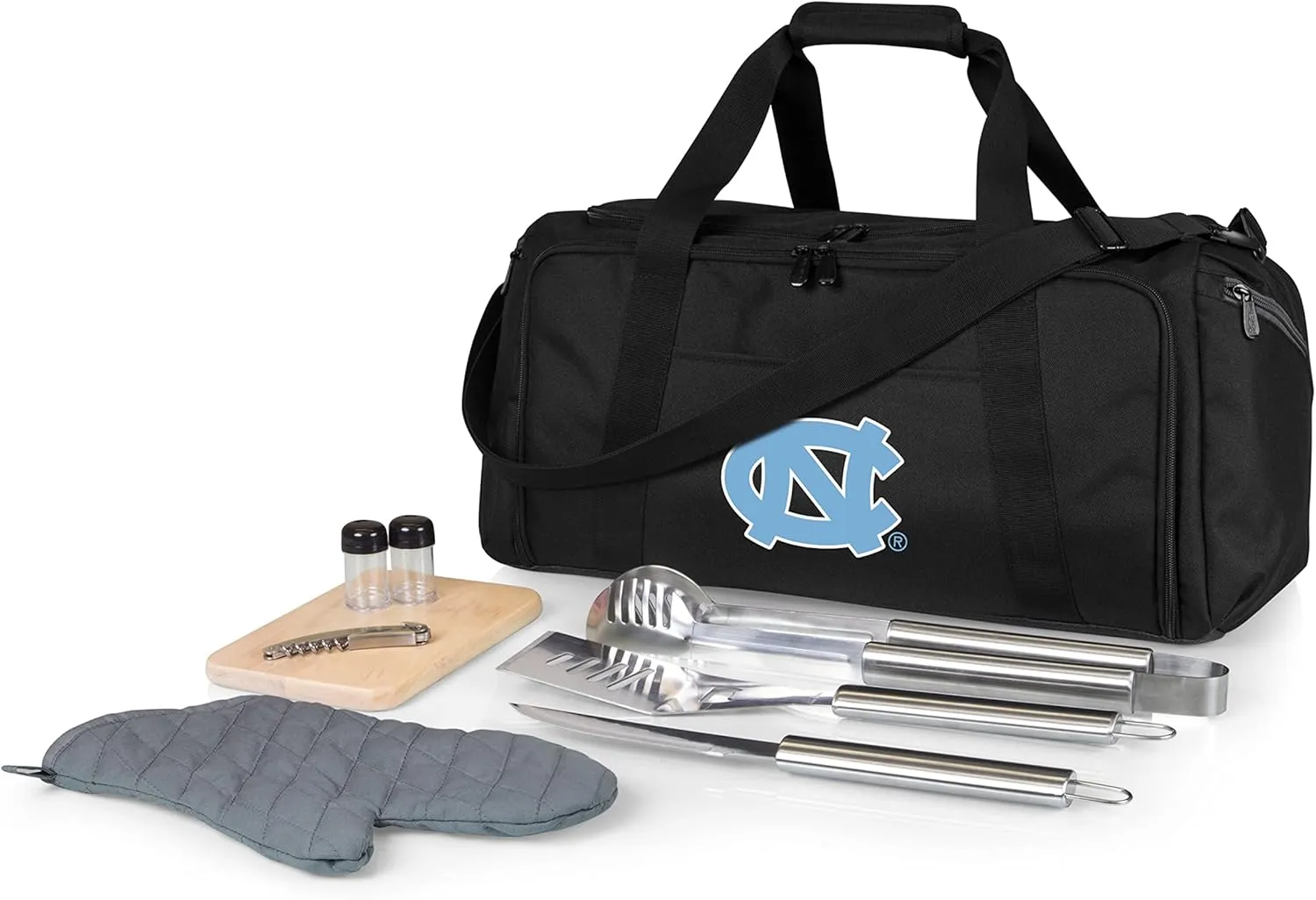 PICNIC TIME NCAA BBQ Kit Cooler Tote with Barbecue & Accessories