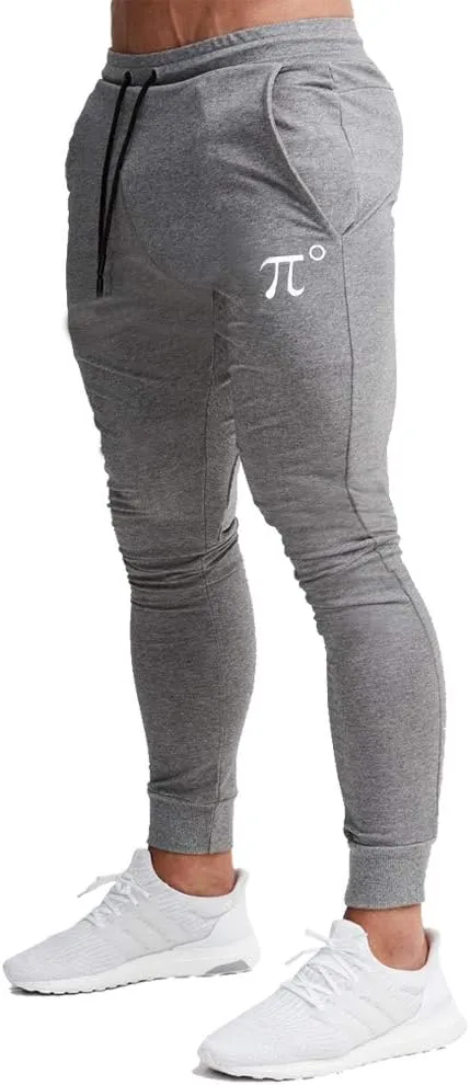 PIDOGYM Men's Slim Jogger Pants,Tapered Sweatpants for Training, Running,Workout with Elastic Bottom