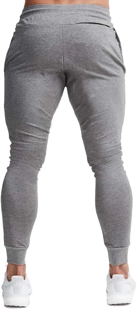 PIDOGYM Men's Slim Jogger Pants,Tapered Sweatpants for Training, Running,Workout with Elastic Bottom
