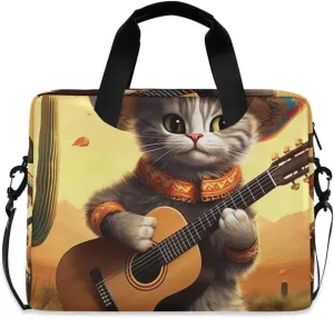 Pirate Skull Colorful Laptop Case 15.6 Inch Shoulder Messenger Bag Laptop Sleeve Case for Work Travel