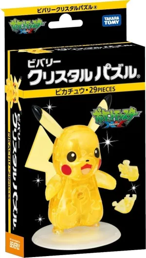 Pokemon XY Crystal 3D Jigsaw Puzzle - Pikachu (29 Piece)