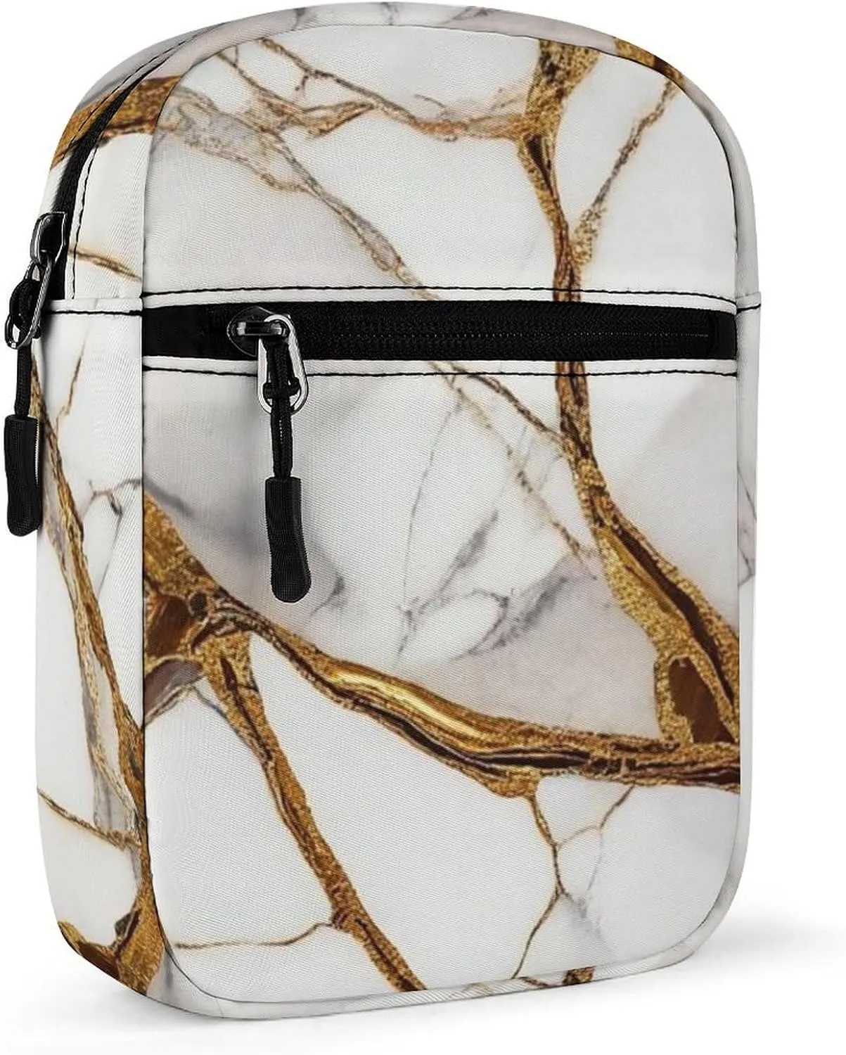 Portable Crossbody Shoulder Bag for Women, Travel Mini Pouch Waterproof Casual Zipper Cell Phone Purse