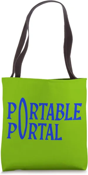 Portable Portal Green Tote Bag