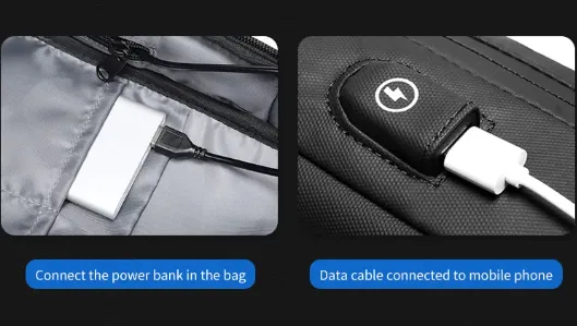 Premium Quality 3D Design Hard Case Chest / Cross Body Bag