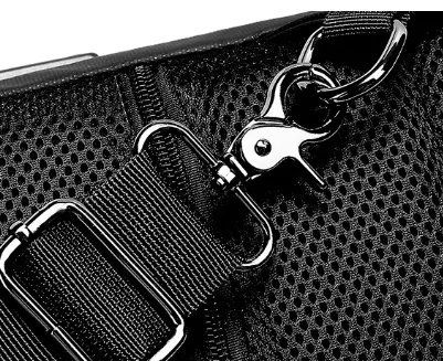 Premium Quality 3D Design Hard Case Chest / Cross Body Bag