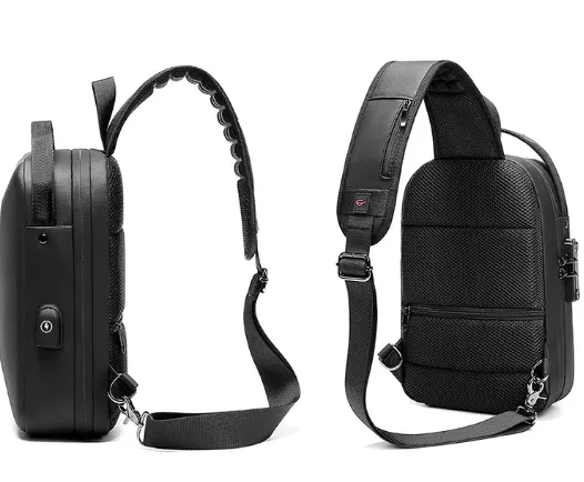 Premium Quality 3D Design Hard Case Chest / Cross Body Bag