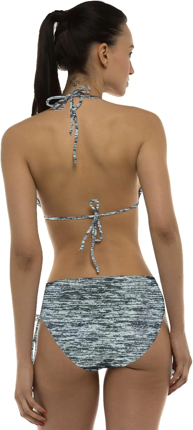 Private Island Hawaii UPF50  Women Rash Guard Triangle Stringer Workout Bikini Bottom (SBB)
