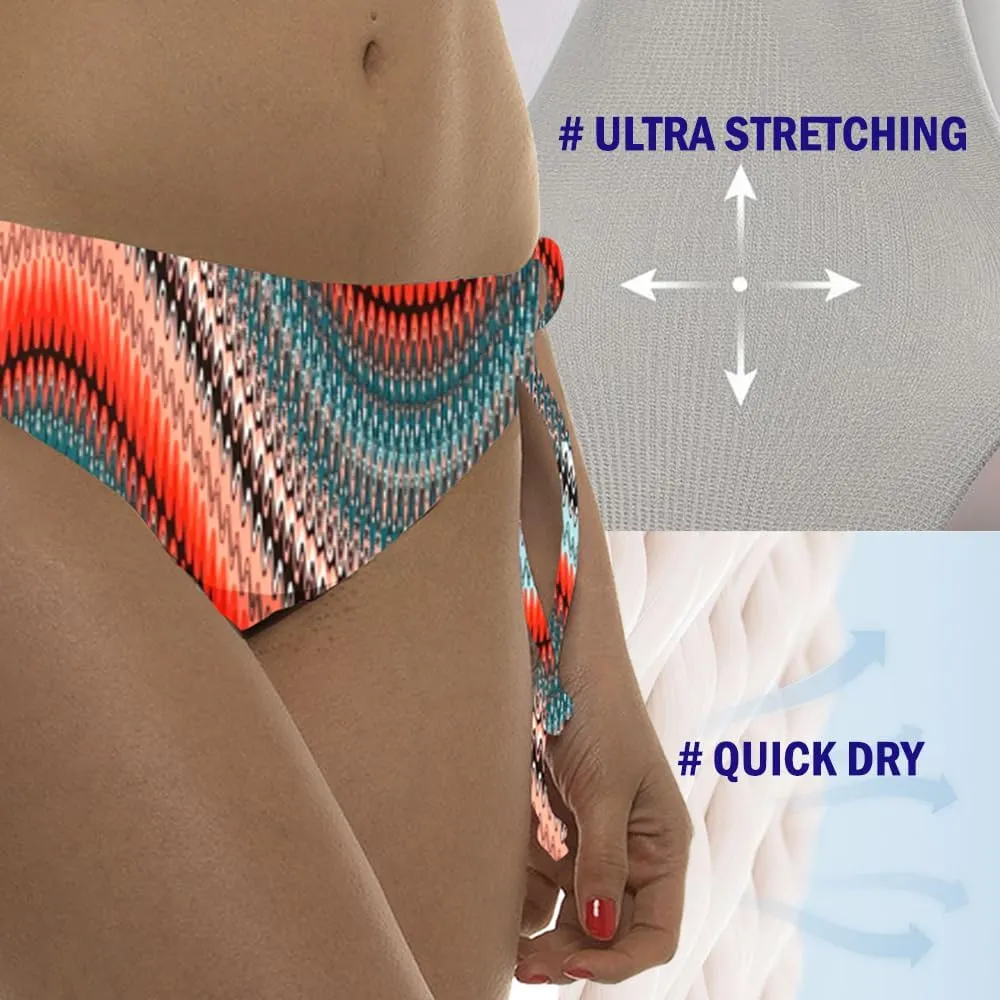 Private Island Hawaii UPF50  Women Rash Guard Triangle Stringer Workout Bikini Bottom (SBB)