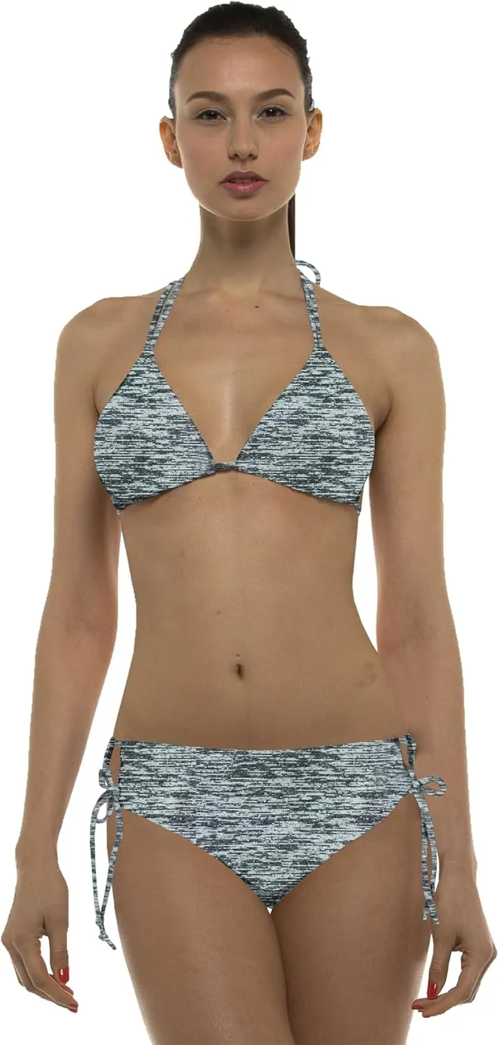 Private Island Hawaii UPF50  Women Rash Guard Triangle Stringer Workout Bikini Bottom (SBB)