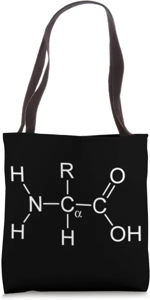 Protein Molecule - Gym & Chemistry Bodybuilding & Science Tote Bag