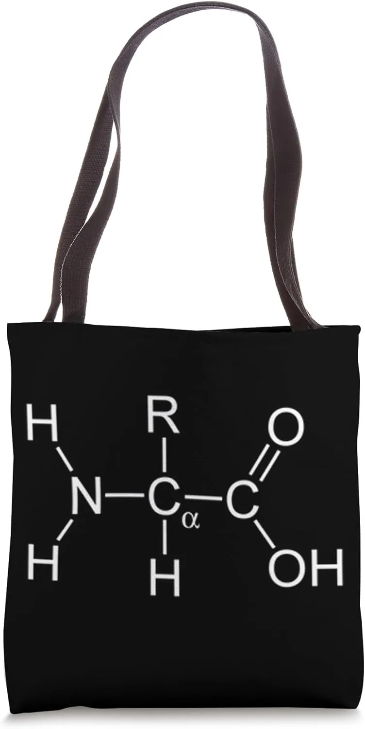 Protein Molecule - Gym & Chemistry Bodybuilding & Science Tote Bag