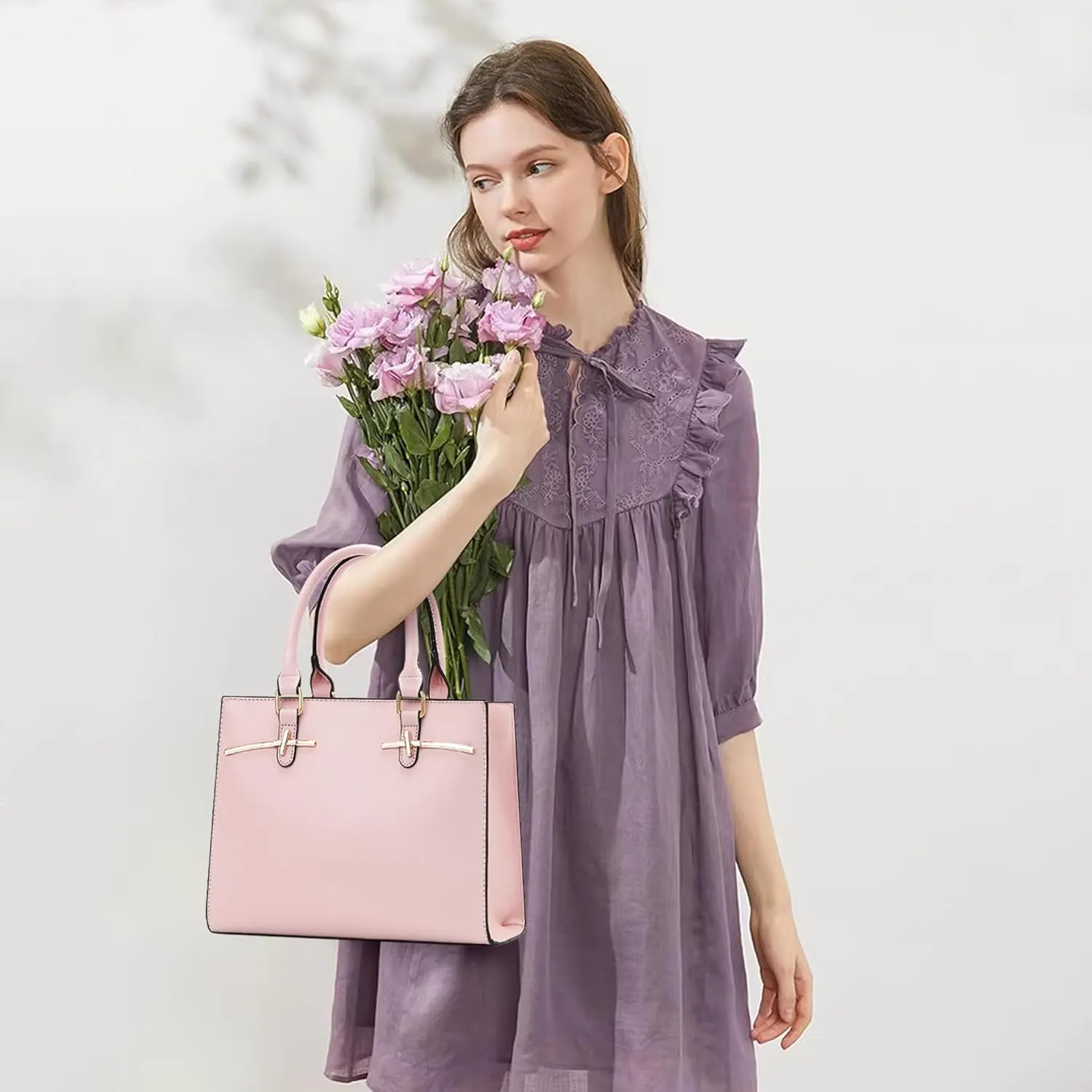 Purses for Women Crossbody Bags for Womens Shoulder Handbags PU Leather Tote Bag Top Handle Purse