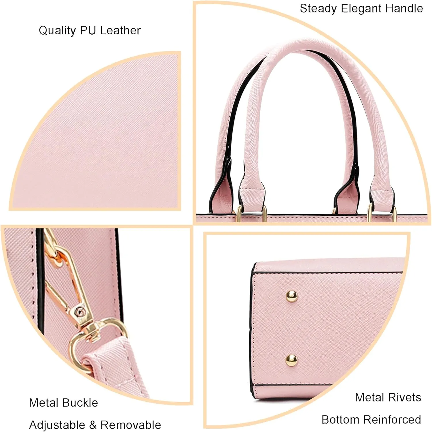 Purses for Women Crossbody Bags for Womens Shoulder Handbags PU Leather Tote Bag Top Handle Purse