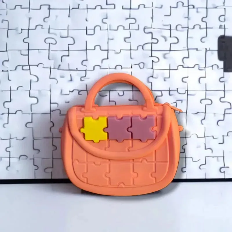 Puzzle Play Silicone Sling Bag