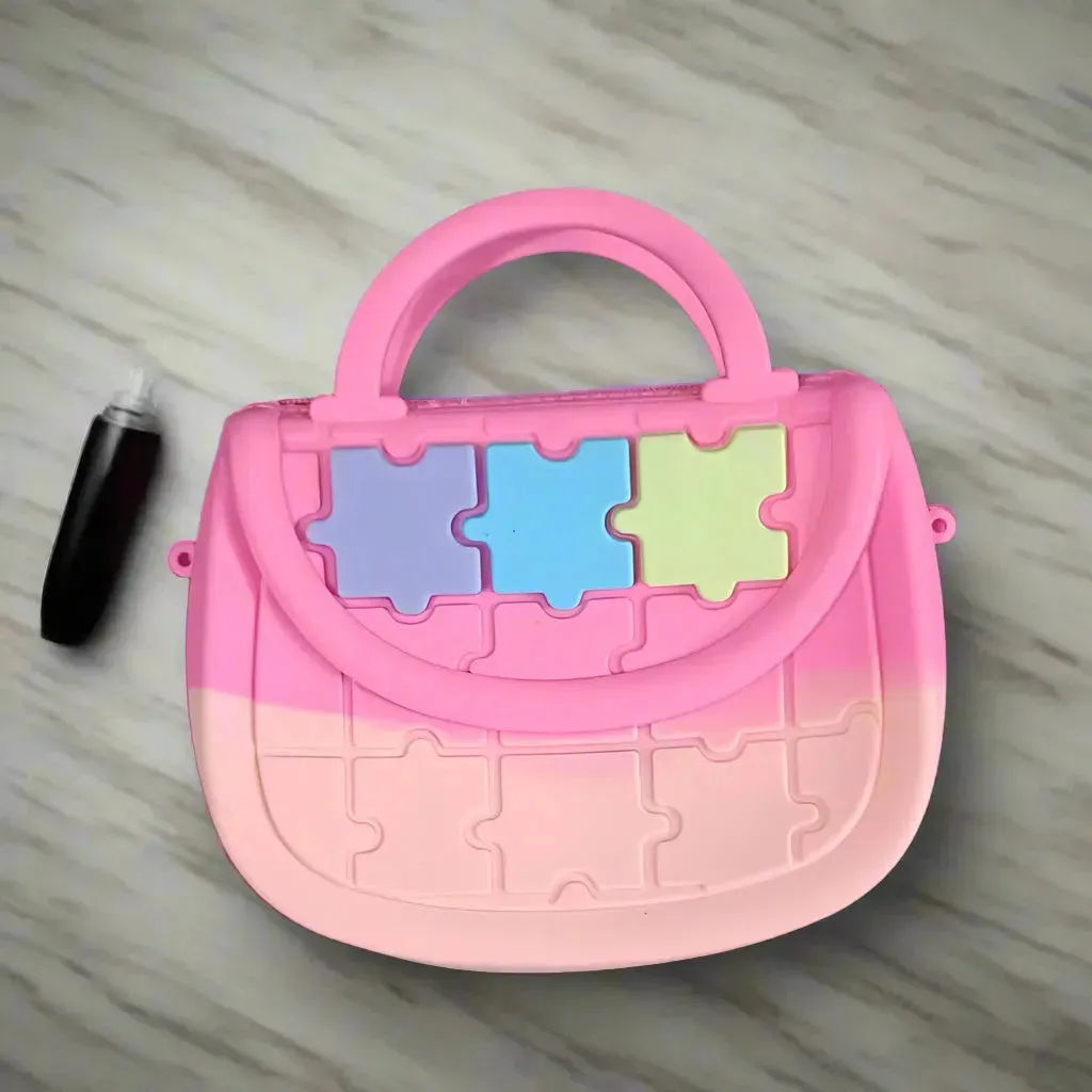 Puzzle Play Silicone Sling Bag