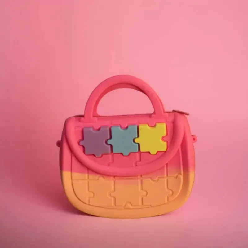 Puzzle Play Silicone Sling Bag