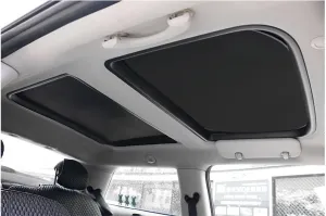 QQJ 2pcs Foldable Sunroof Shade For passenger car Sunshade Heat Isolate fit for Mini Cooper, Clubman & Countryman R56 All Years
