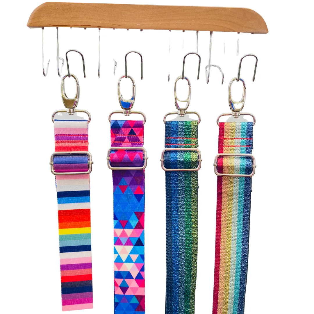 Rainbow Glitter - Adjustable Shoulder Strap