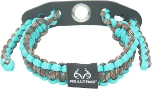 Realtree® Paracord Archery Bow Wrist Sling - 100% Full Grain Leather 550 Paracord
