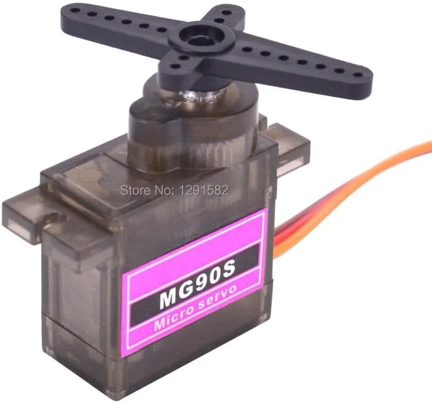 Replacement Part For MG90S 9g Metal Gear Mini Rc Servo Upgraded SG90 Micro Servos For Smart Vehicle Helicopter Boat Car - (Color: 20PCS)