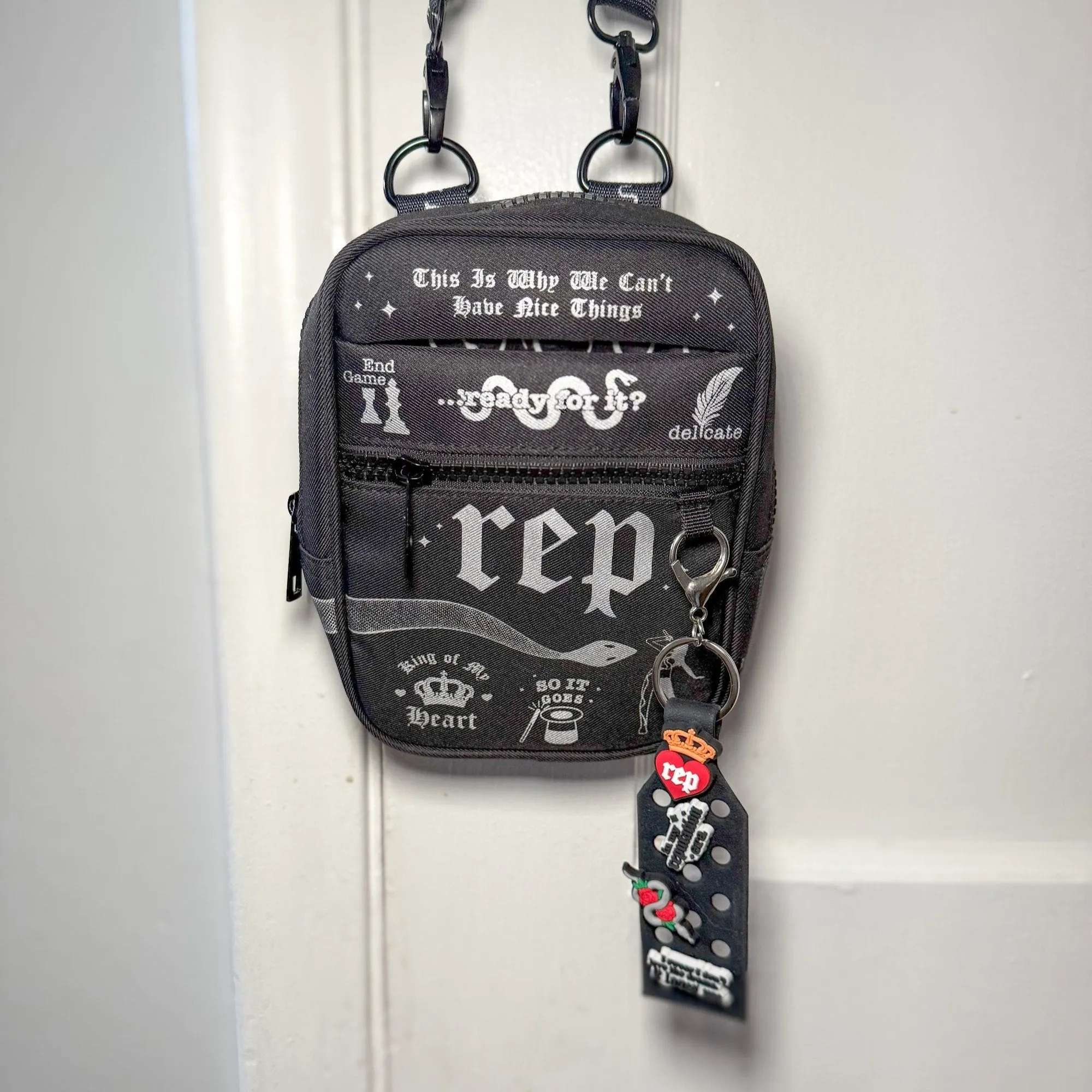 Reputation Crossbody Bag With Tumbler Belt