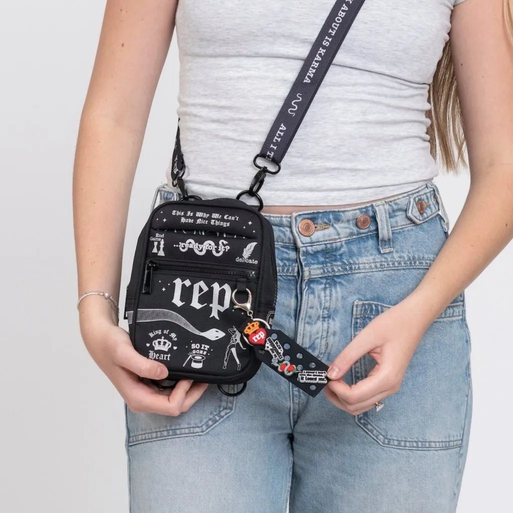 Reputation Crossbody Bag With Tumbler Belt
