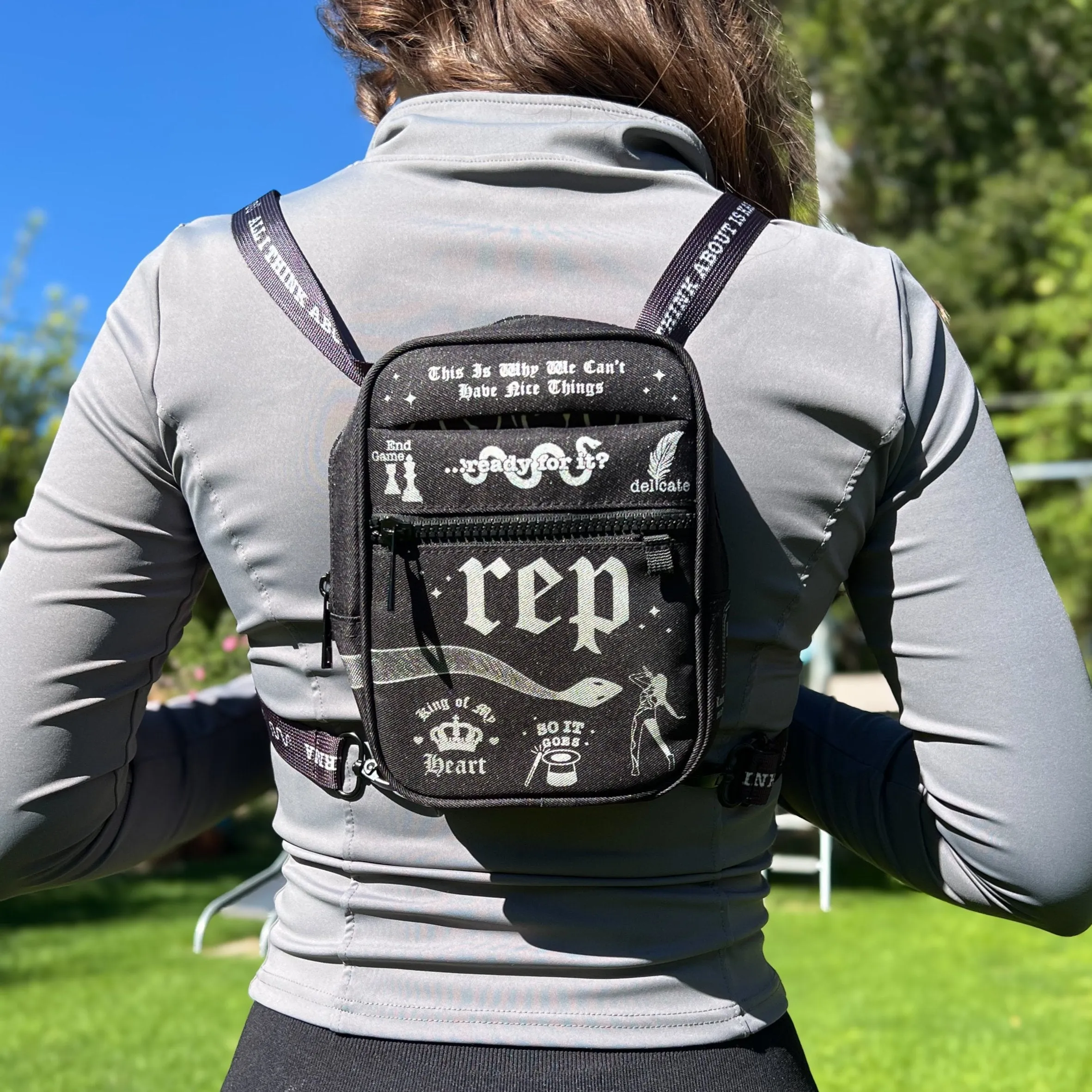 Reputation Crossbody Bag With Tumbler Belt