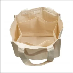 Reusable Tote Mesh Bag w/6 Internal Sleeves.