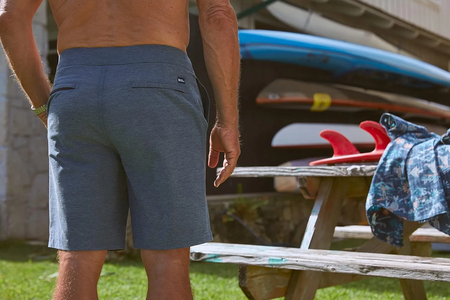 Reyn Spooner Men's 4-Way Stretch Hybrid Aloha 24/7 Performance Shorts