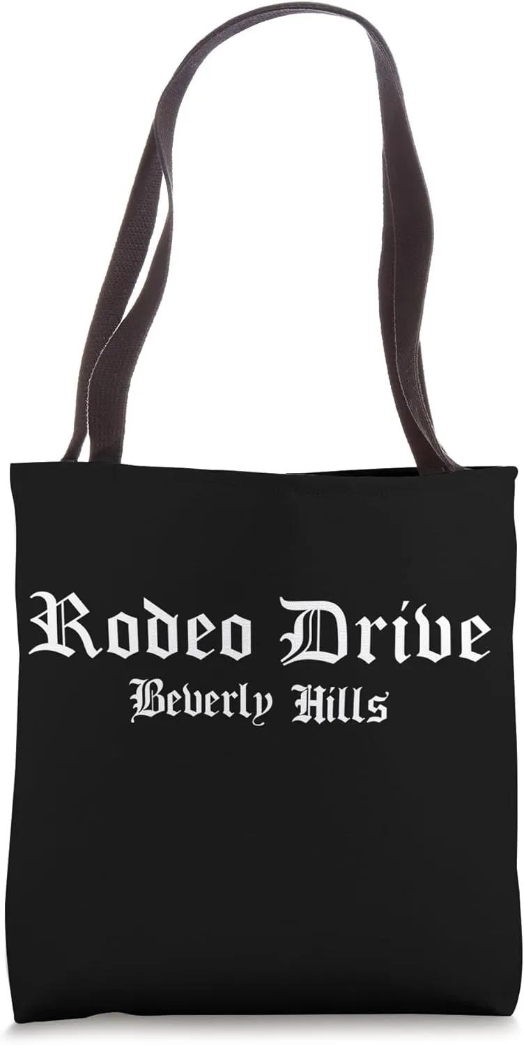 Rodeo Drive Beverly Hills California Los Angeles Rodeo Drive Tote Bag