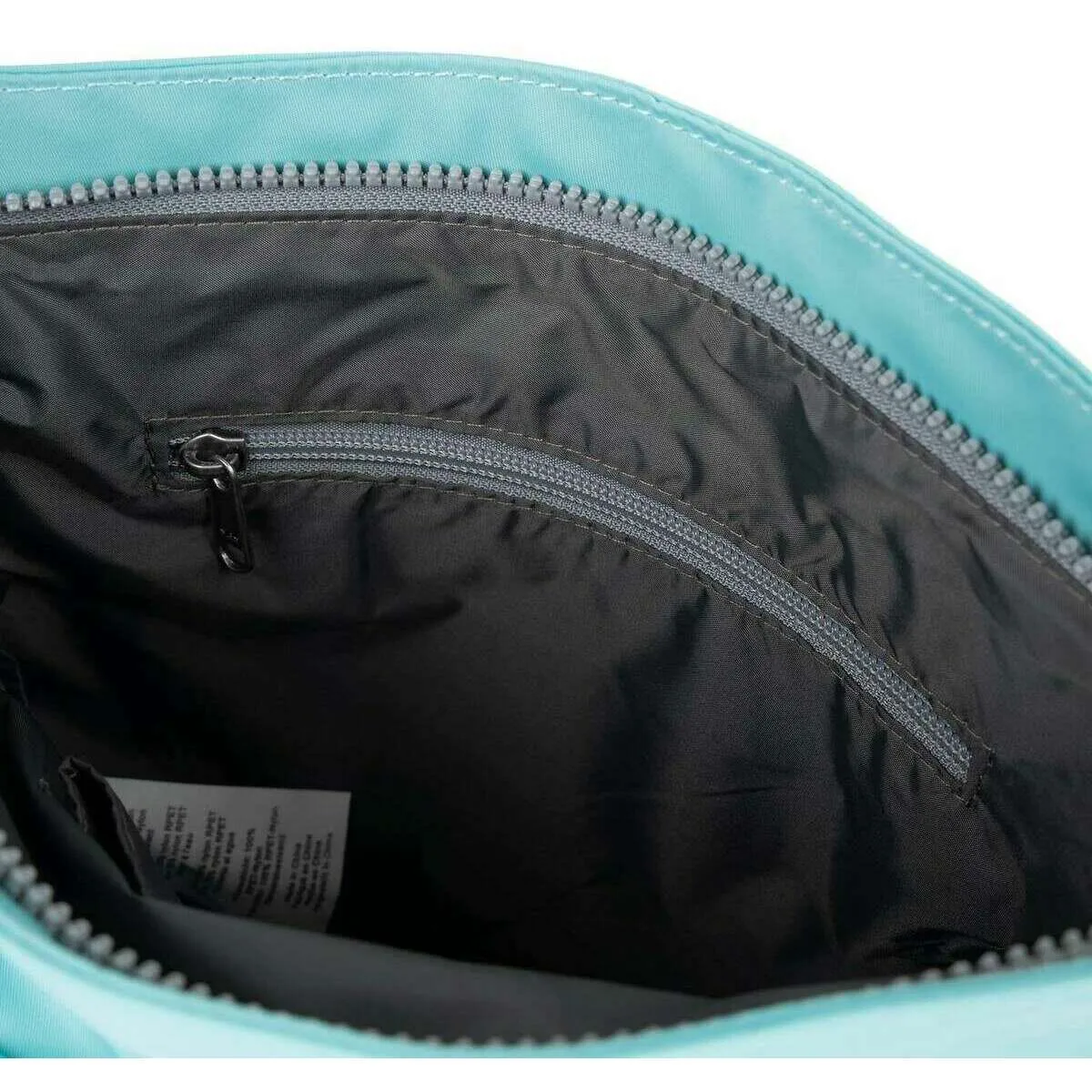 Roka Kennington B Medium Recycled Nylon Crossbody Bag - Aquatic Awe Blue