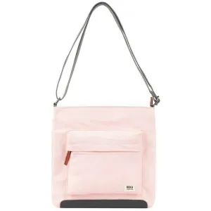 Roka Kennington B Medium Recycled Nylon Crossbody Bag - English Rose Pink