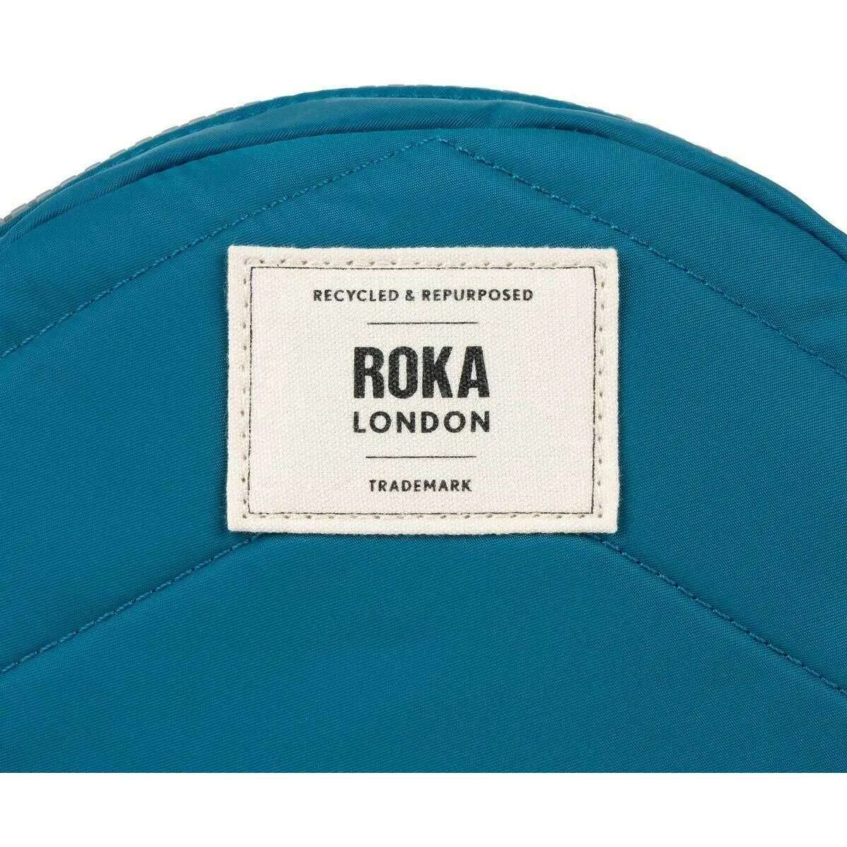 Roka Paddington B Small Recycled Nylon Crossbody Bag - Sapphire Blue