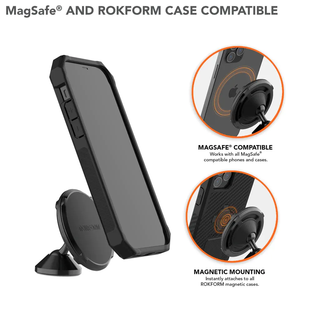Rokform Dual Magnet Aluminum Swivel Dash Mount