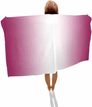 Rose Beach Towel 31"x61" Microfiber Beach Towels Oversized Sand Free Quick Dry Beach Towel/Bath Towels/Yoga Towel/Pool Towels/Travel Towel for Women Men Girls Kids-Gradient
