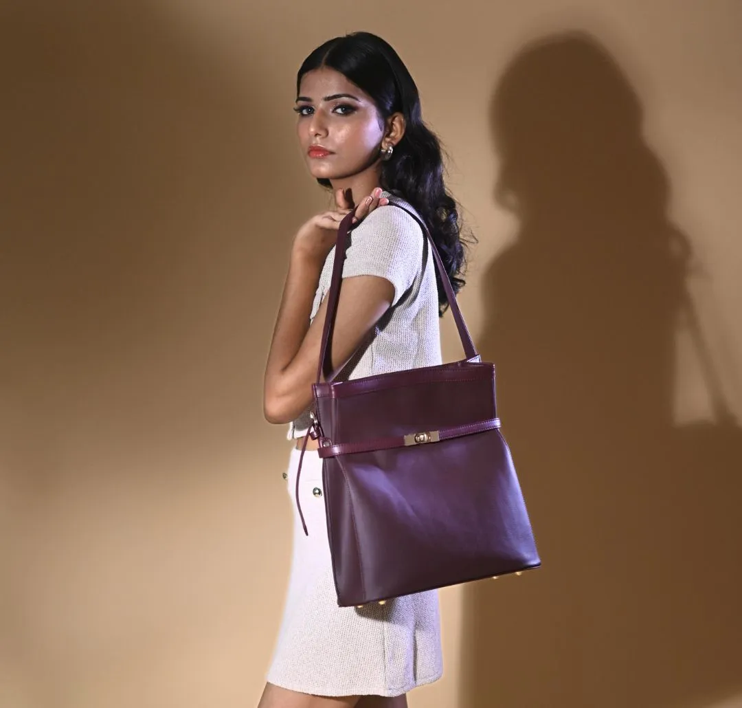 ROSE BUCKET BAG | CHERRY