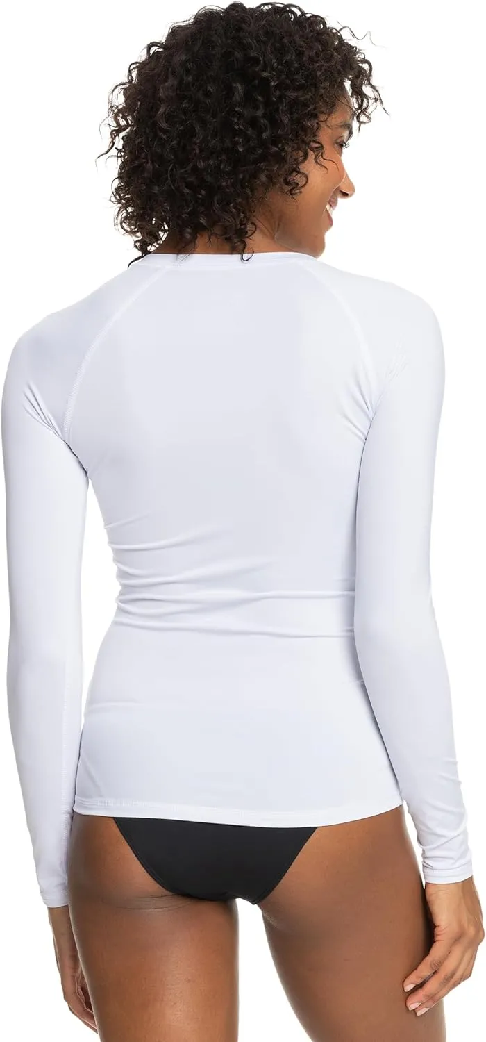 Roxy Women's Essentials Long Sleeve Zip-up Rashguard
