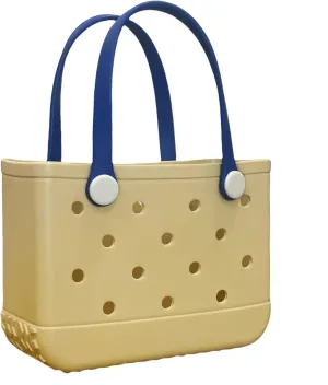 Rubber Beach Bag Rubber Beach Tote Bag-Women Tote Handbag, Waterproof Portable Washable Travel Totebag for Daily