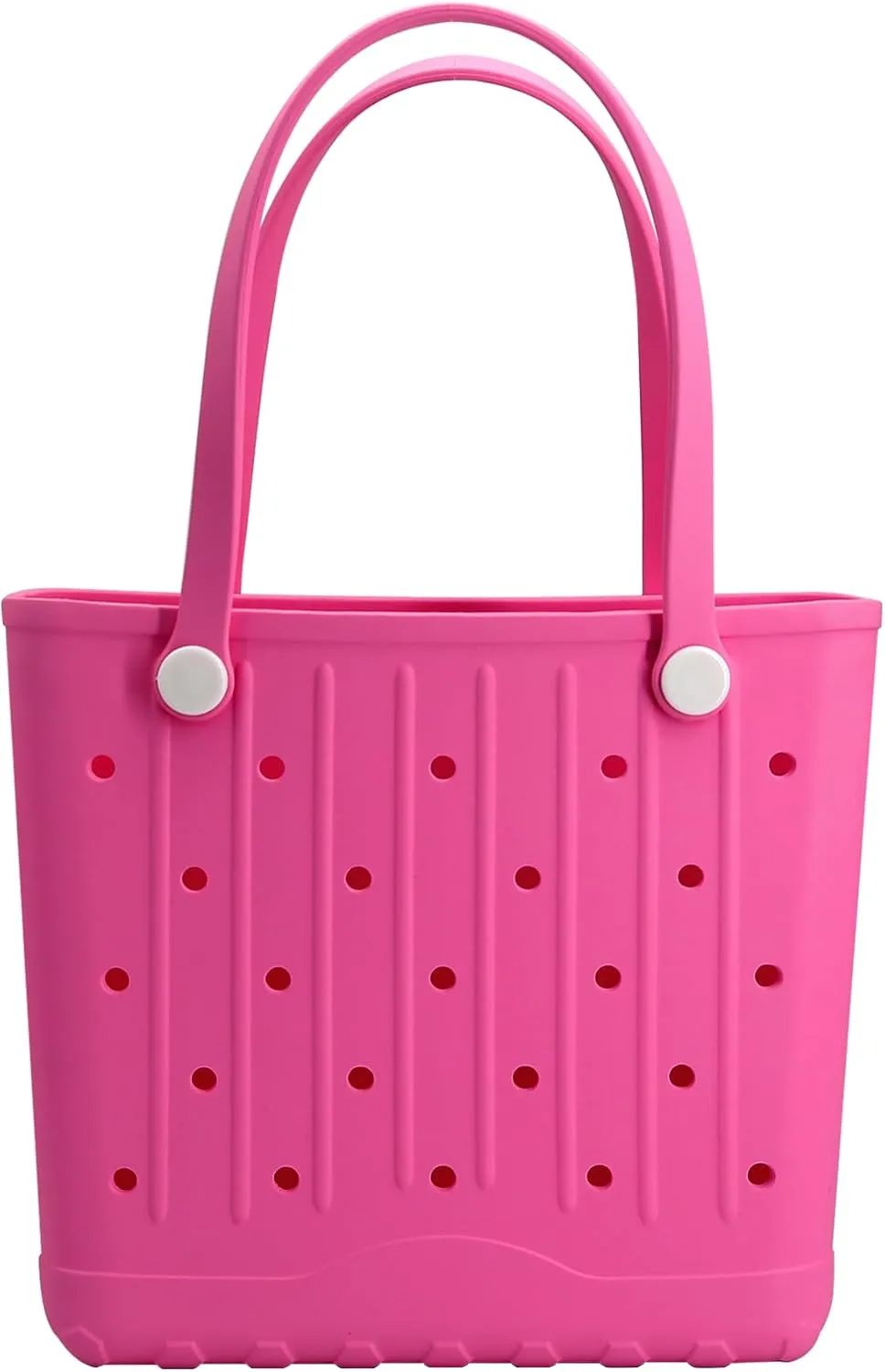 Rubber Beach Tote Bag, Large Waterproof Beach Bag for Pool Boat, Sports, Outdoor Washable Travel Tote Bag