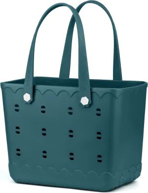 Rubber Beach Tote Bag Waterproof Tip-Proof Outdoor Tote Bag for the Beach Boat Pool Sports