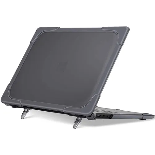Rugged Protective & Heavy Duty Case Surface Laptop 5 & 4 & 3 15 inch - Clear Grey