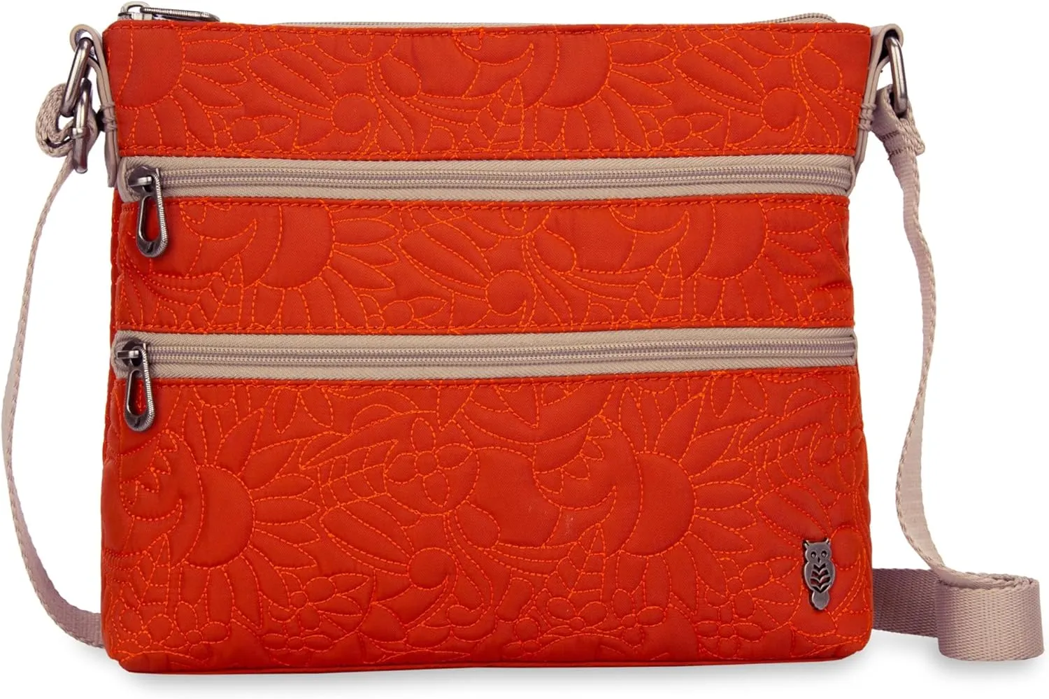 Sakroots Basic Crossbody Purse - Eco Twill Cross Body Handbag For Everyday & Travel - Zipper Closure & Adjustable Strap