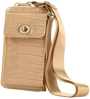 Samantha Brown To-Go Croco Phone Crossbody