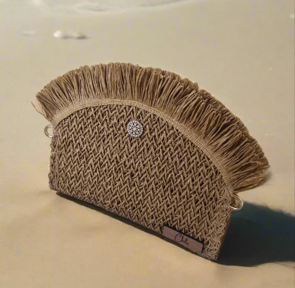 Sand Dune Crossbody Clutch