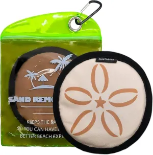 Sand Remover for Beach,Portable Sand Remover,Rich in Natural Micro Corn Endosperm Essence Powder,Without of Talc and Fragrance,Soft and Skin-Friendly Suitable for The Whole Family