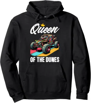 Sand Sun Beach Race Rail Racing Car Queen Of The Dune Buggy Pullover Hoodie