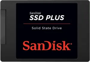 SanDisk SSD PLUS 1TB Internal SSD - SATA III 6 Gb/s, 2.5"/7mm, Up to 535 MB/s - SDSSDA-1T00-G27