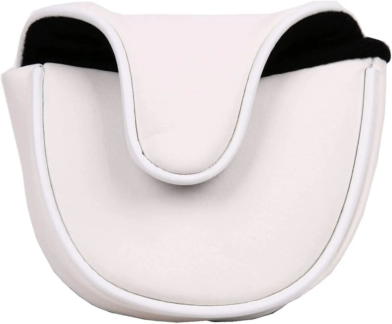 SEACLOUD 1pcs Golf Cover Mallet Headcover Pebble Beach with Magnetic Closure for Putter Club Head Cover