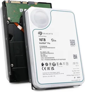 Seagate IronWolf Pro16TB 256MB 7.2K RPM SATA 6Gb/s 3.5" NAS HDD ST16000NE000 (Renewed)